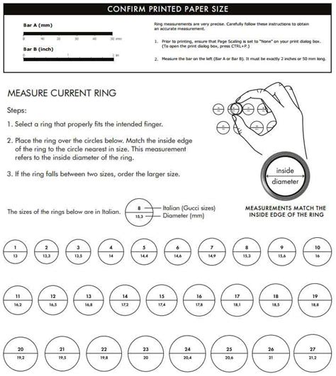 gucci g ring mens|Gucci men's ring size chart.